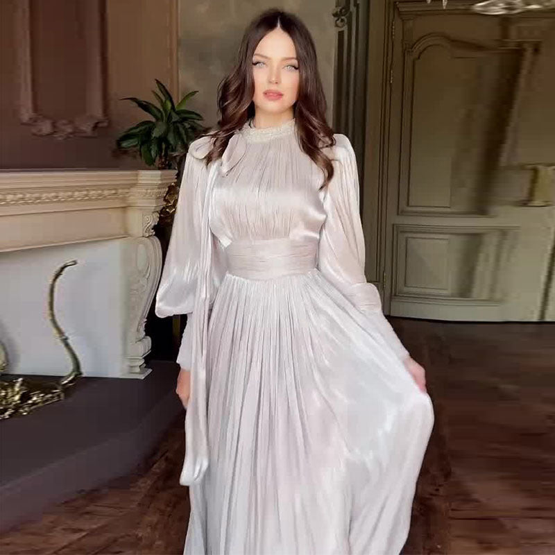 Women's Autumn Fashion Dress Design Sense Long Clothing