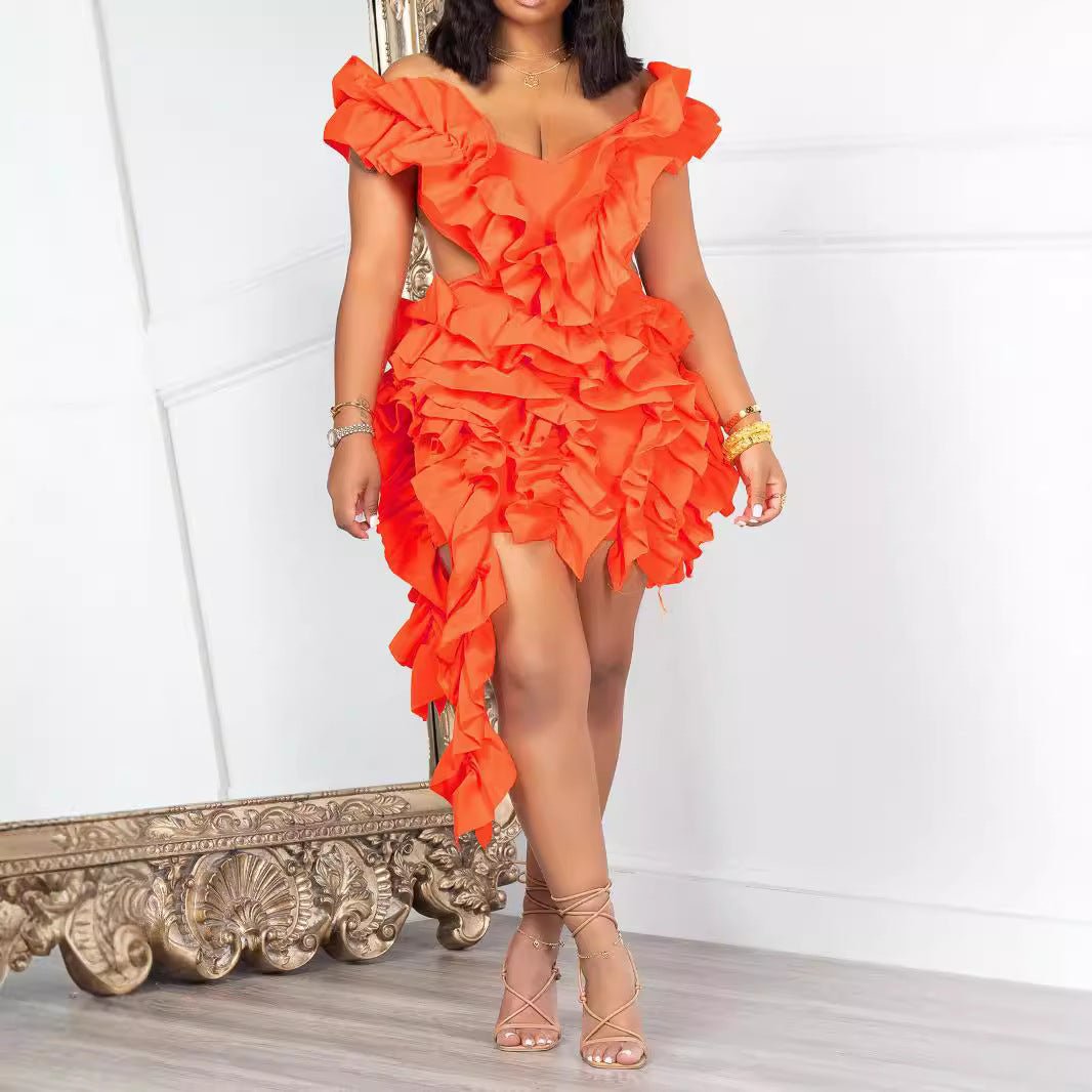 Women's Sexy Sleeveless Backless Stringy Seedge Dress Dresses