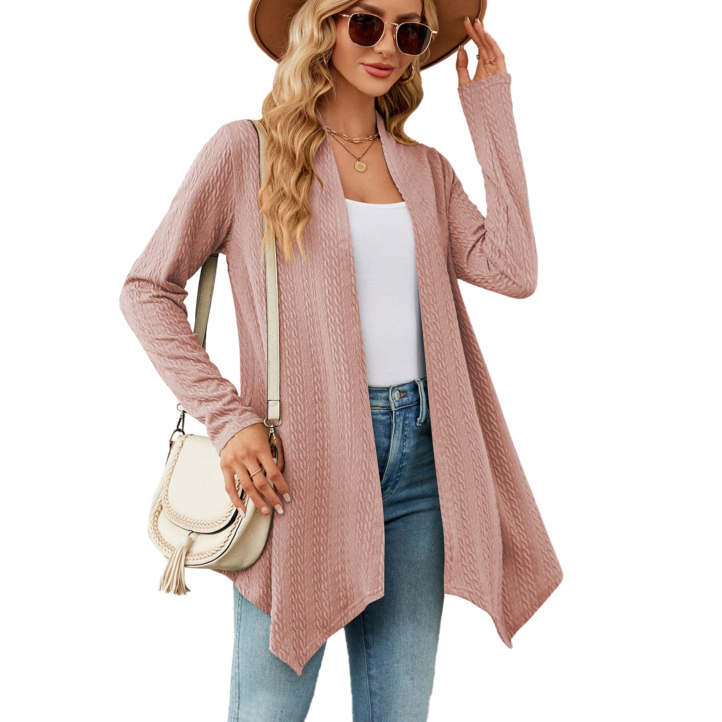 Women's Solid Color Loose Long Sleeves Women's Sweater
