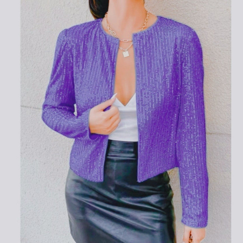 Fashion Sequin Color Matching Sequins Glitter Uniform