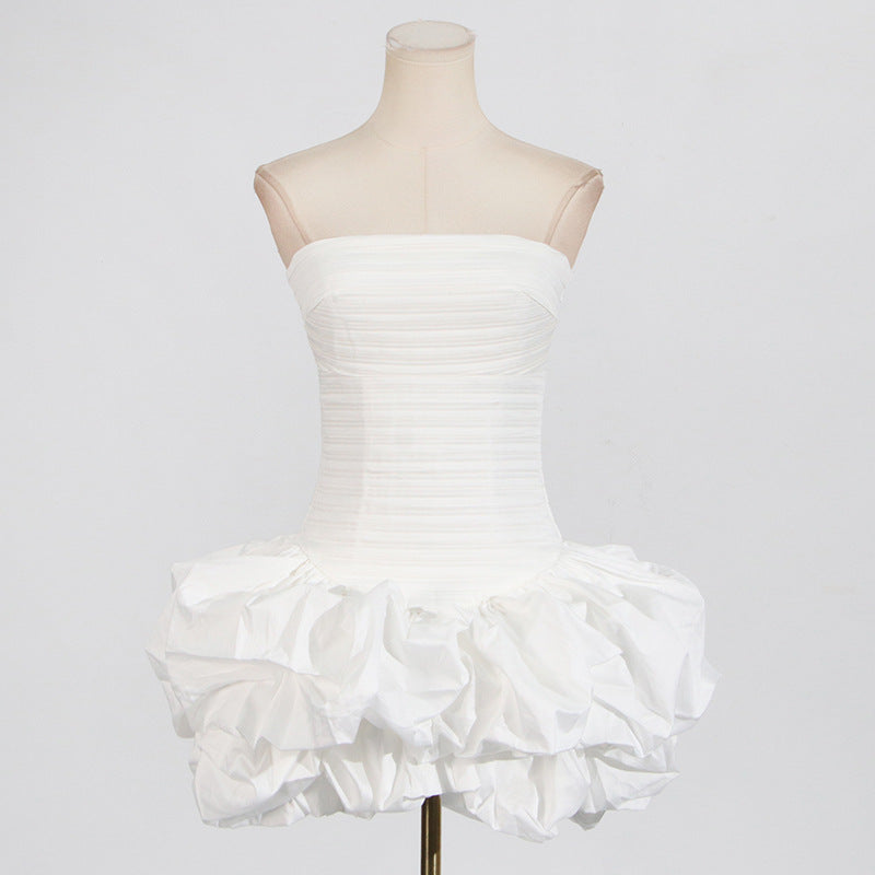 Women's French Style Personalized Dress Spring Tube Dresses