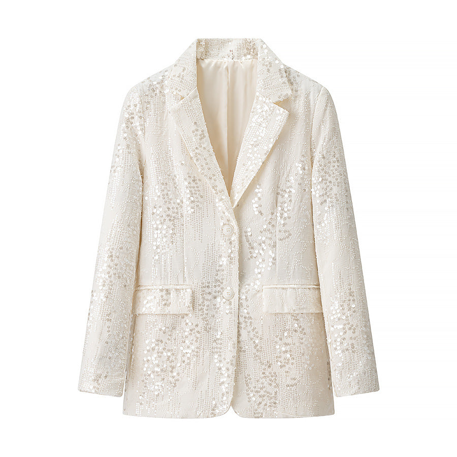 Women's Classic Pretty Fashion Elegant Sequins Suits