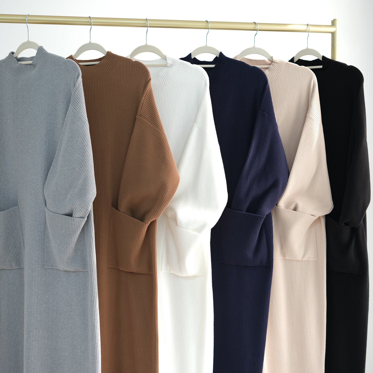 Attractive Soft Thickened Knitted Loose Dress Dresses