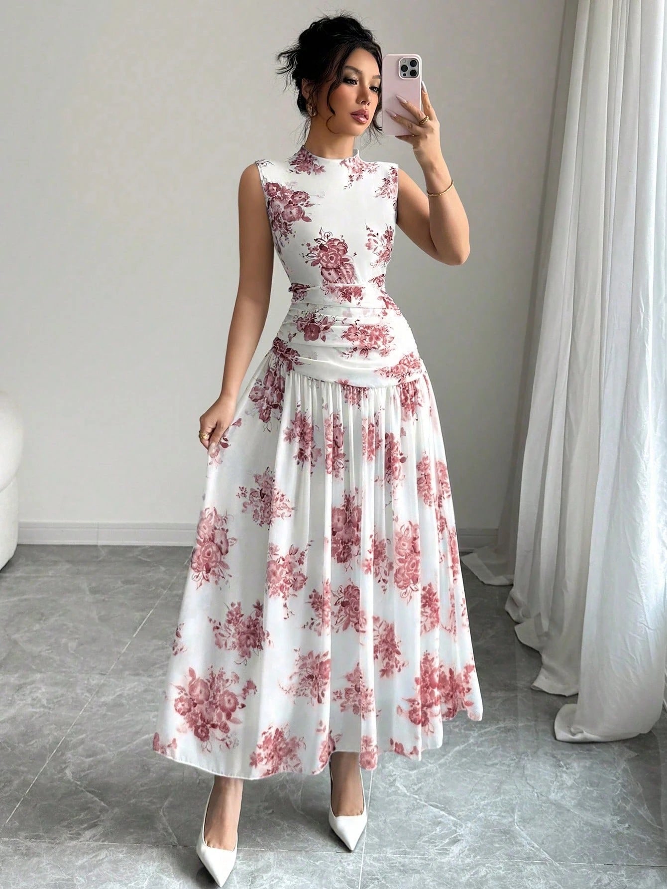 Women's Elegant Commuter Tank Dress Charming Dresses