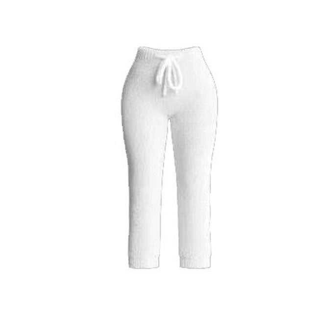 Knitted Plush Long Sleeve Three-piece Set Fashion Casual Suit