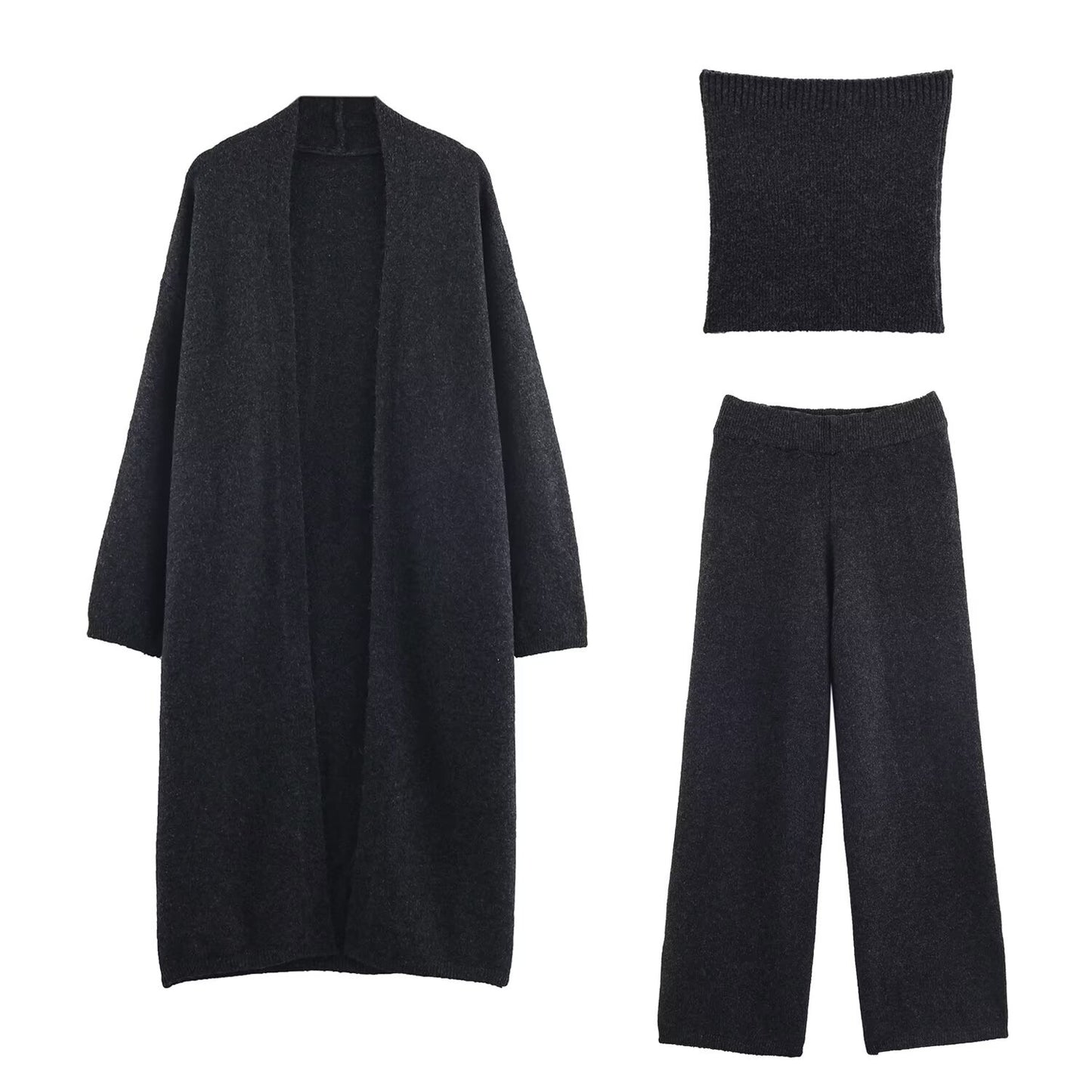 Women's Homemade Western Style Fashion Versatile Three-piece Suits