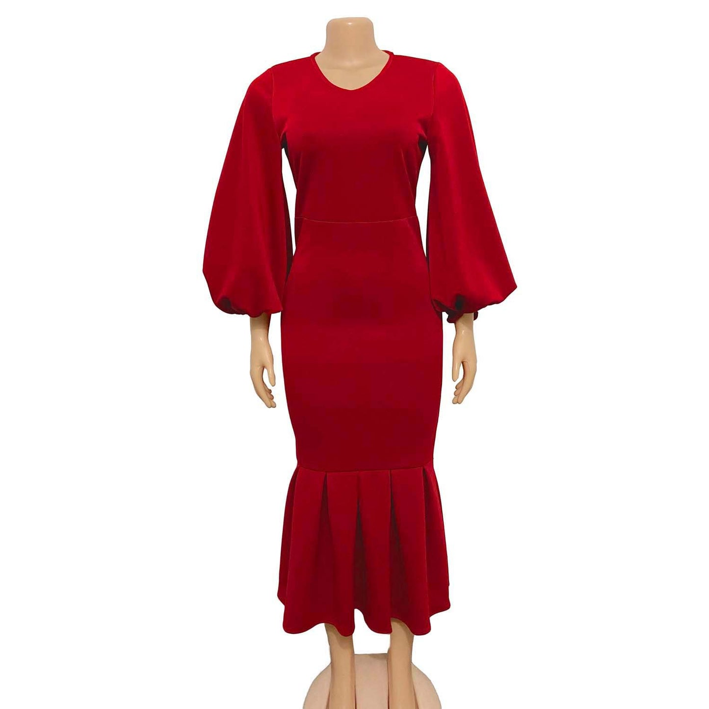 Women's Spring Fashion Long Sleeve Sexy Fishtail Skirts
