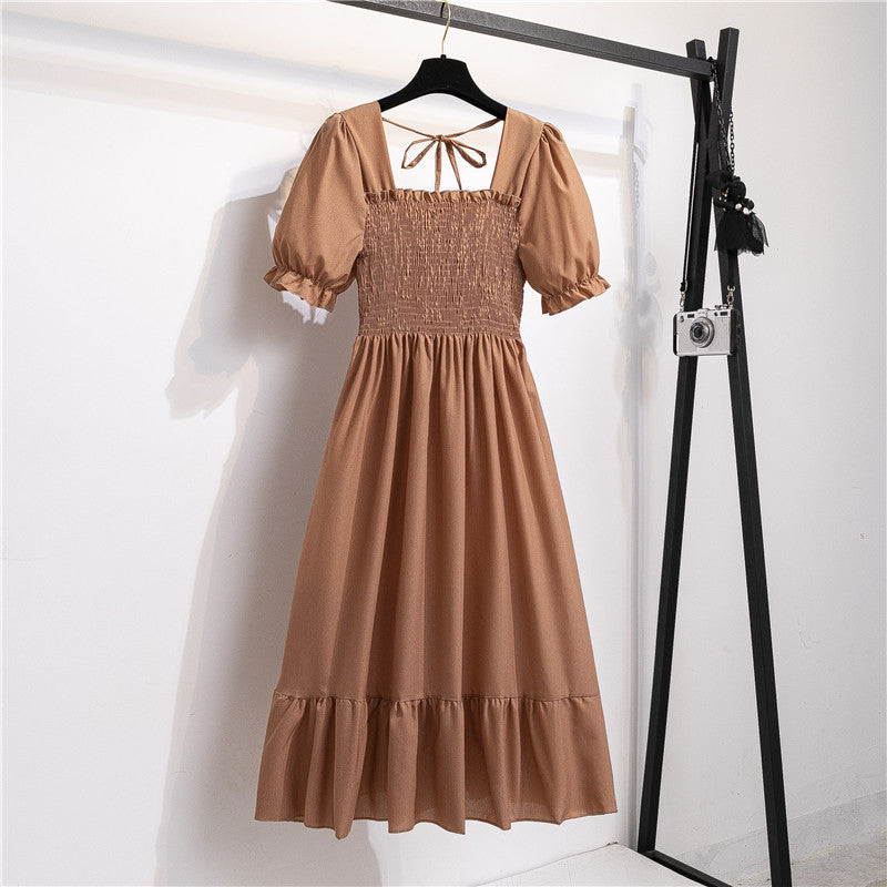 Women's Style Design Niche High-grade Floral Sleeve Dresses