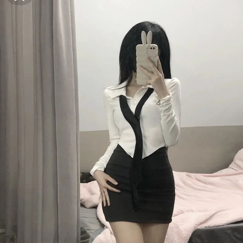 Women's Pure Desire Style Hot Long Sleeve Fashion Shorts