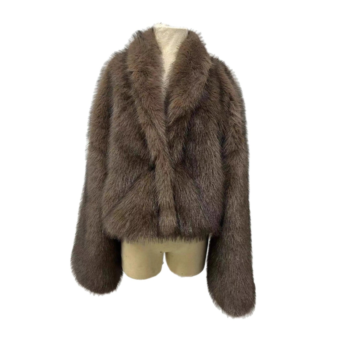 Women's Innovative Stylish Fur Niche Furry Coats