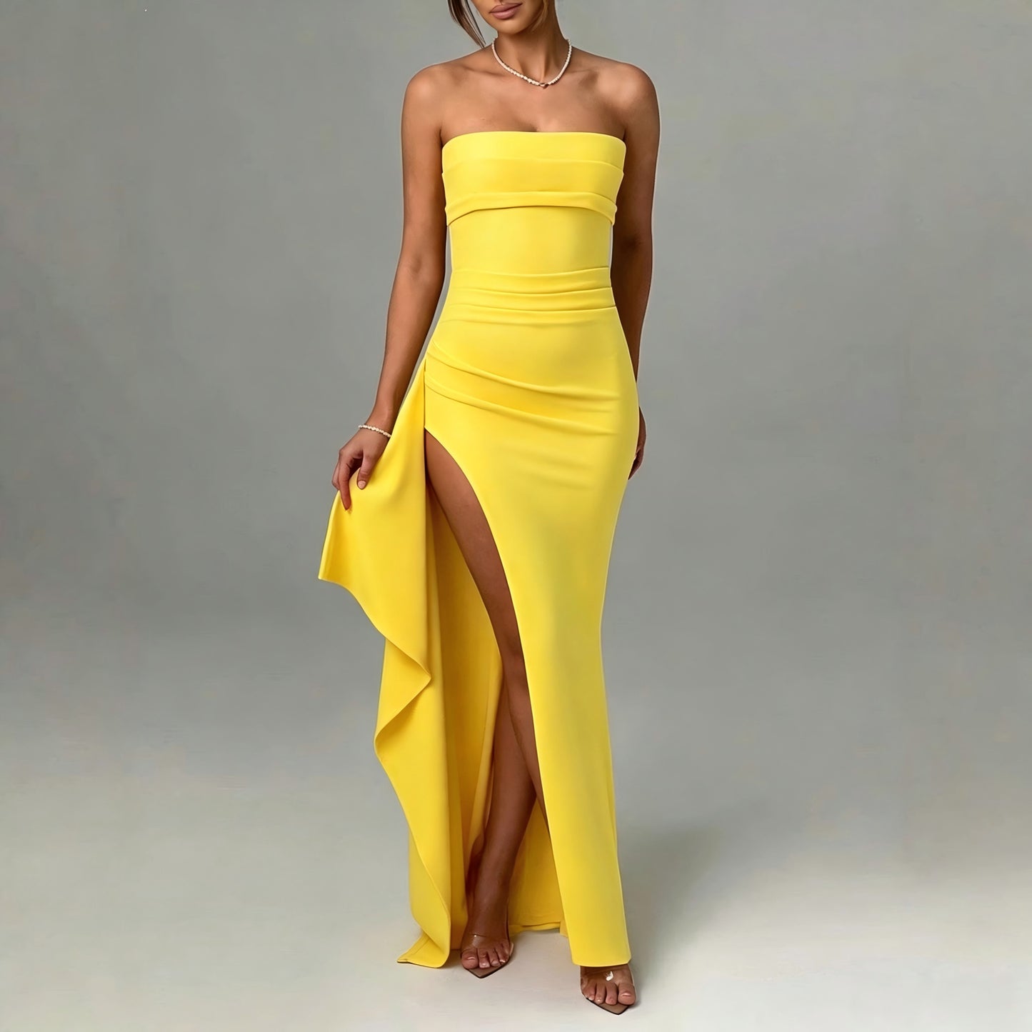 Women's Tube Light Luxury High-grade Hip Long Skirts