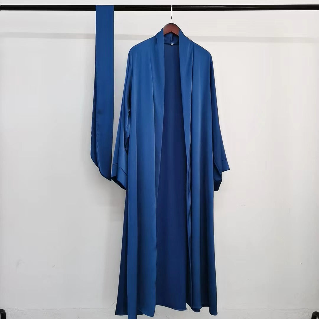 Dopamine Dress Solid Color Elegant Robe Dresses