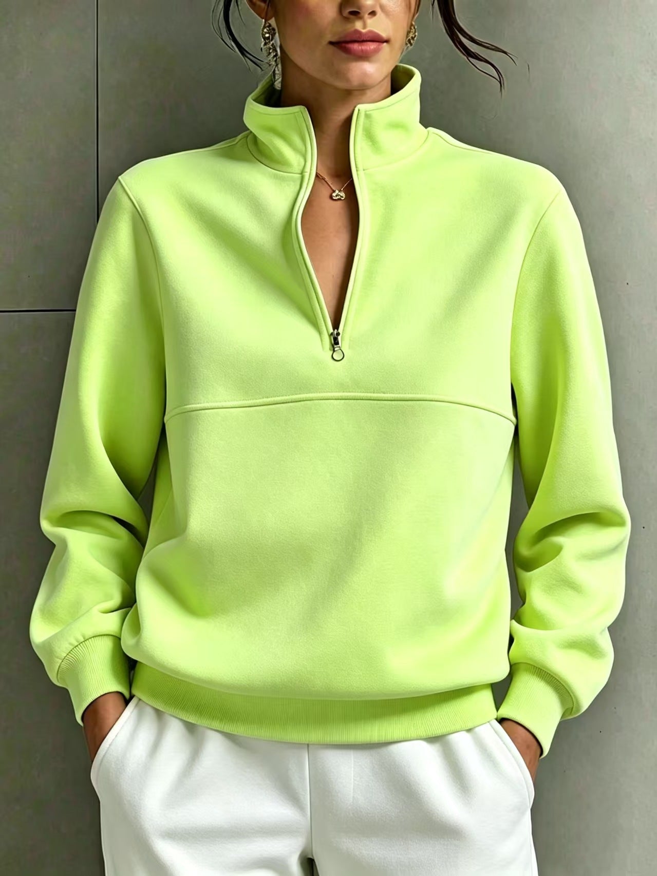 Trendy Women's Versatile Casual Fashion Long-sleeved Women's Sweater, Sweater