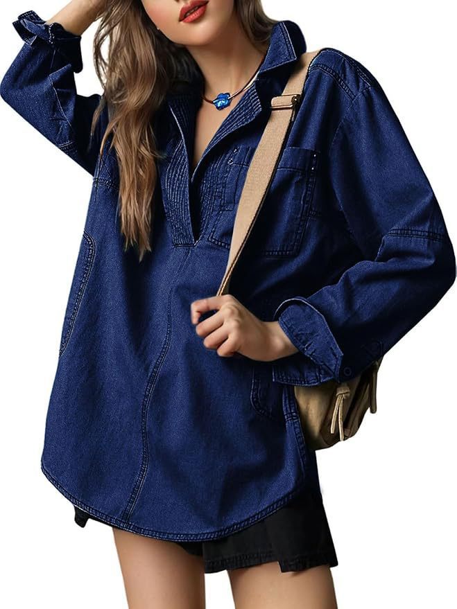 Pretty Denim Long-sleeved Fashion Design Casual Jackets