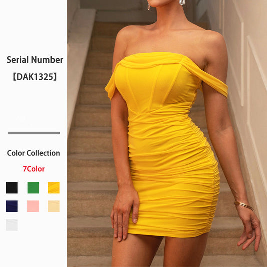 Women's Suspender Sexy Summer High Sense Temperament Dress