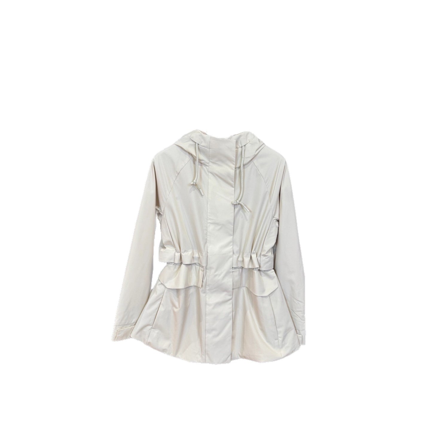 Women's Sports Casual Windproof Breathable Hood Waist Slimming Jackets