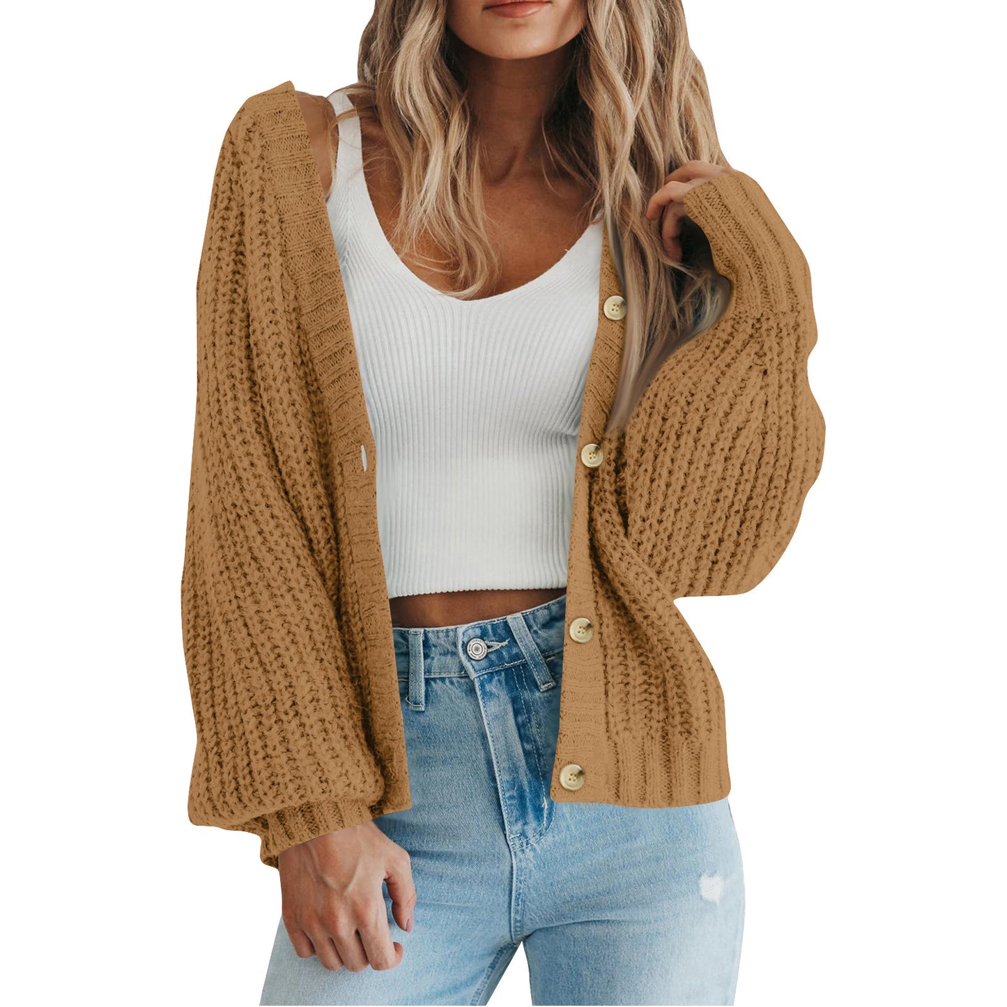 Women's Versatile Classy Glamorous Loose Knitted Knitwear