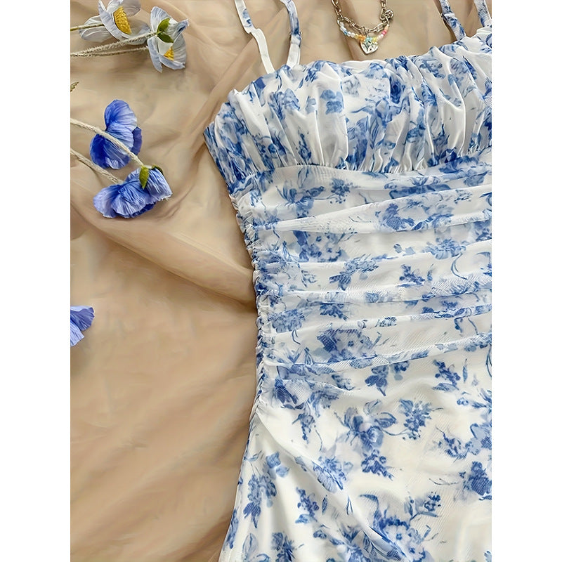 Tight Waist Summer Style Design Sense Minority Dress