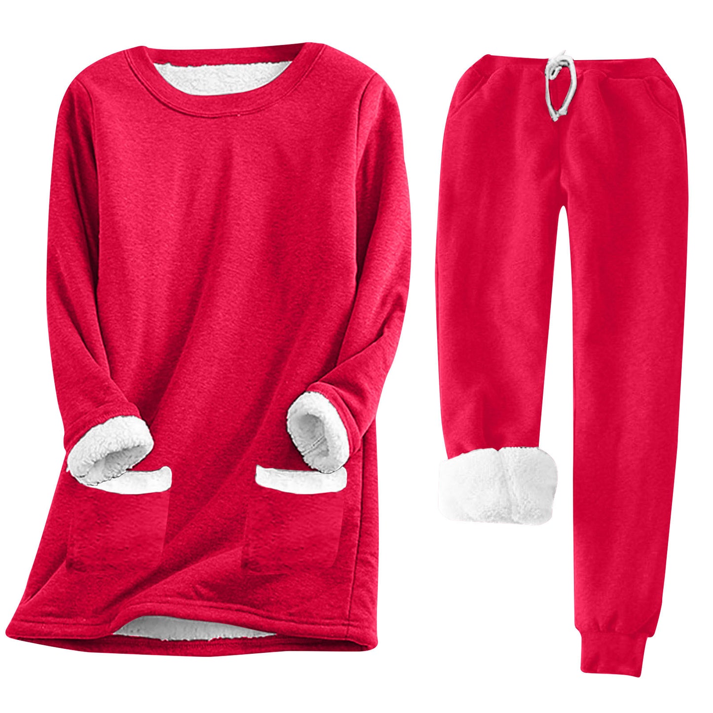 Women's Long-sleeved Pullover Casual Thickening Plush Sweaters