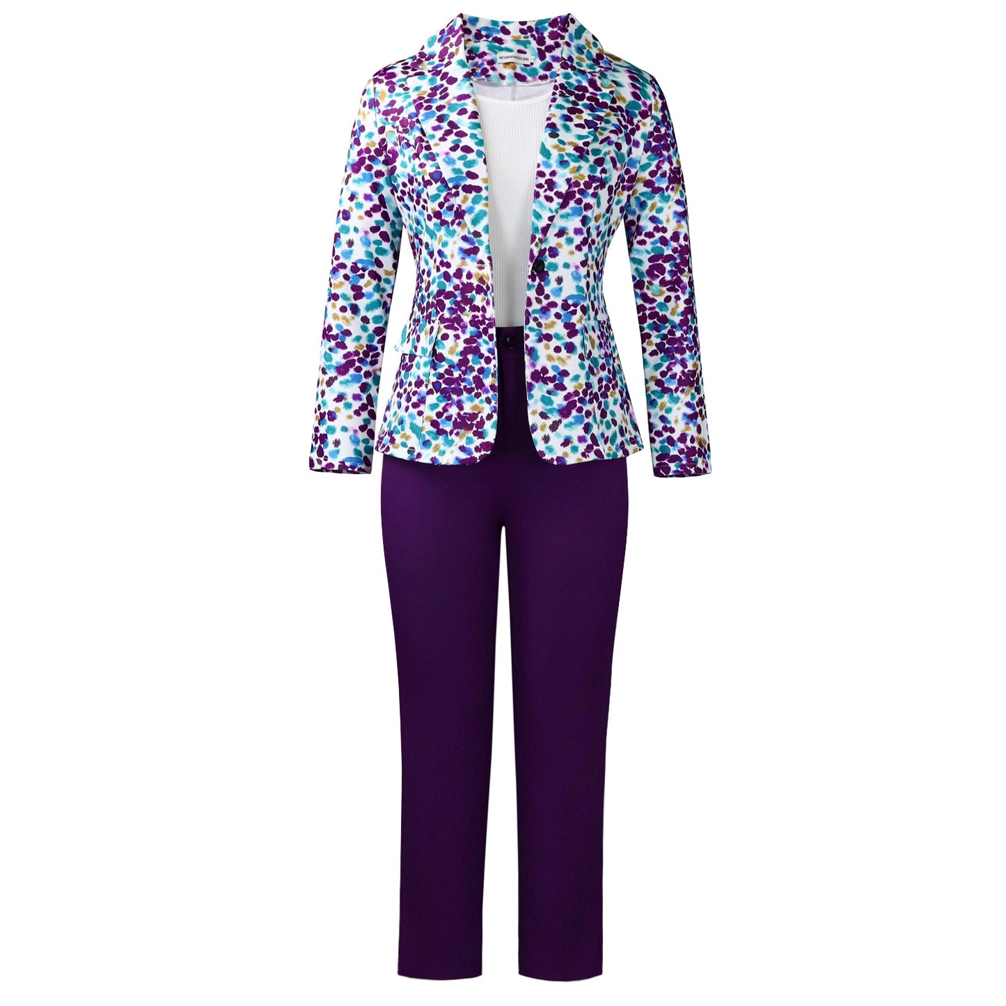 Stylish Fashionable Slim Fit Slimming Two-piece Suits