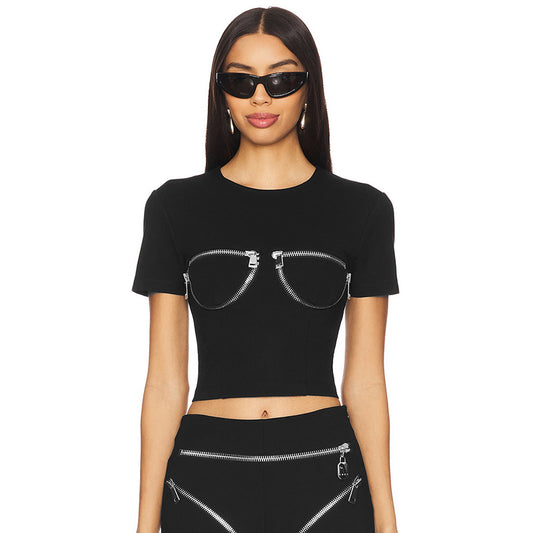 Summer Trendy Slim Fit Sleeve Fashion Blouses