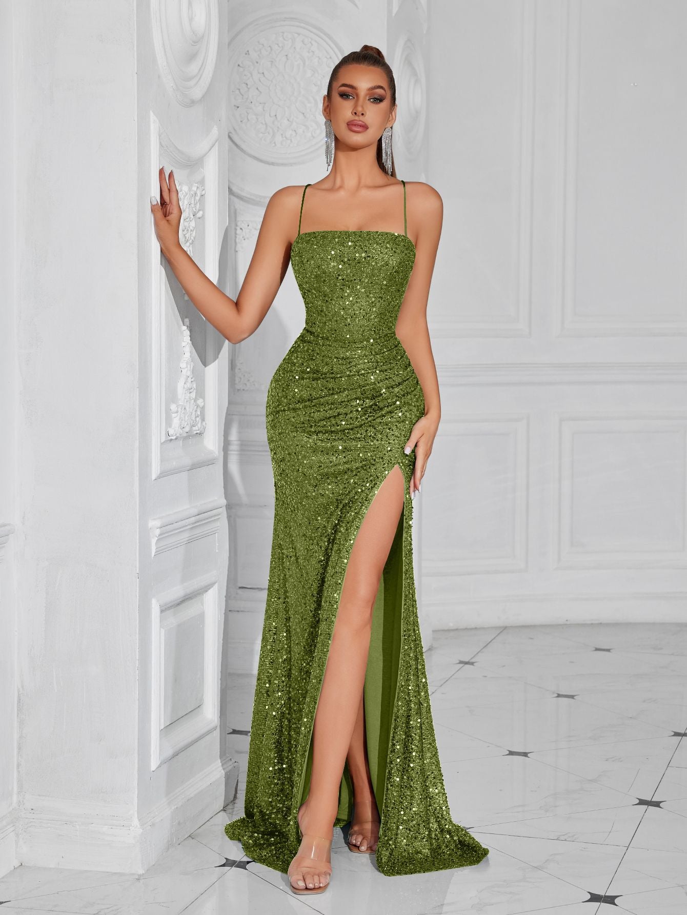 Temperament Banquet Light Luxury Dress Slim Fit Bandeau Dresses