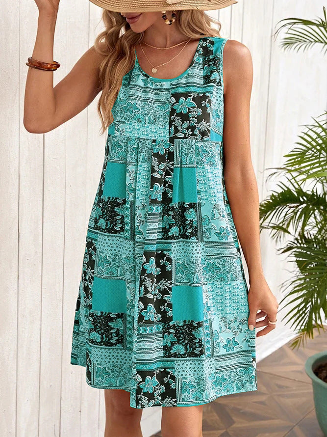Classic Classy Women's Fashionable Printed For Dress