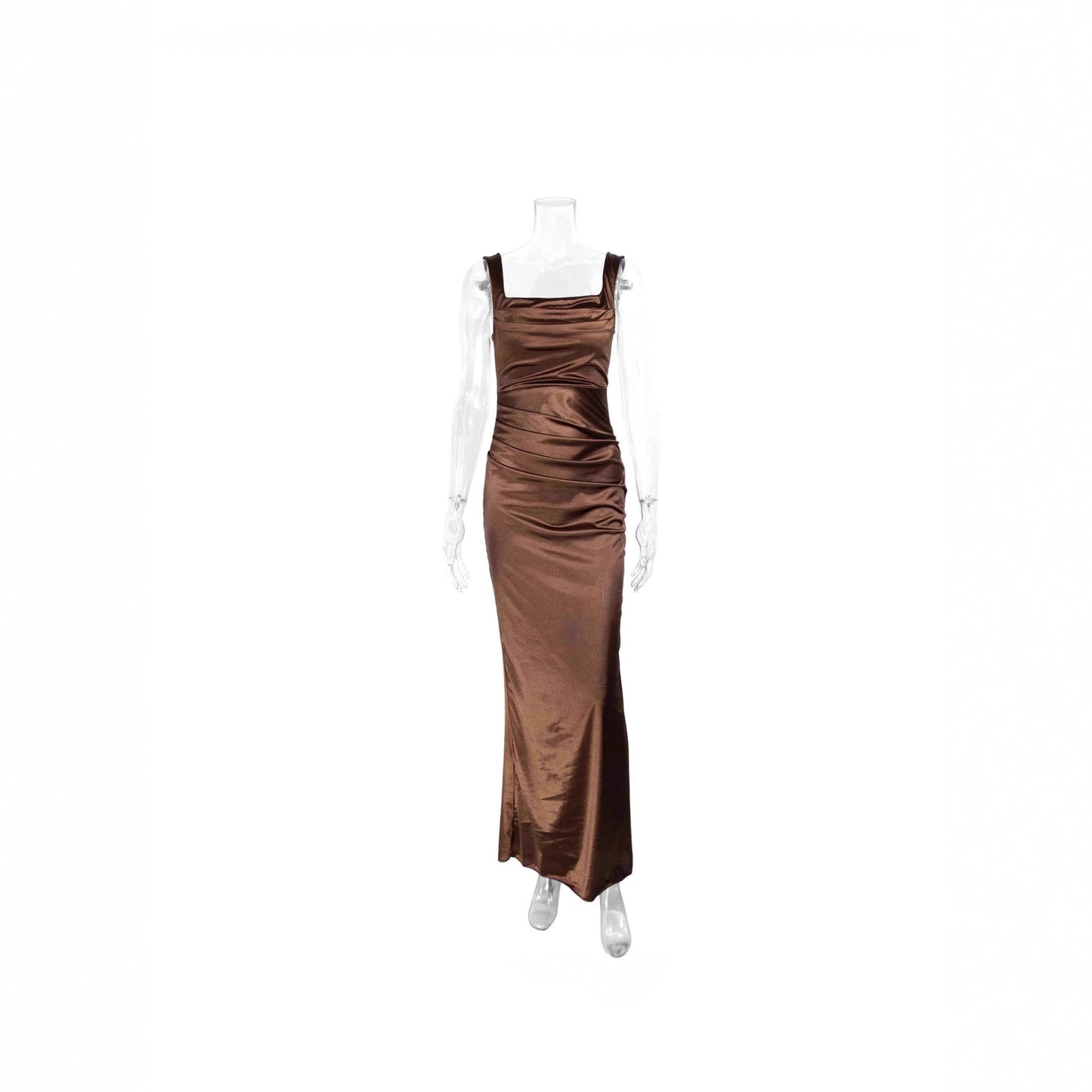 Sleeveless High-grade Slimming Sling Temperament Banquet Dress
