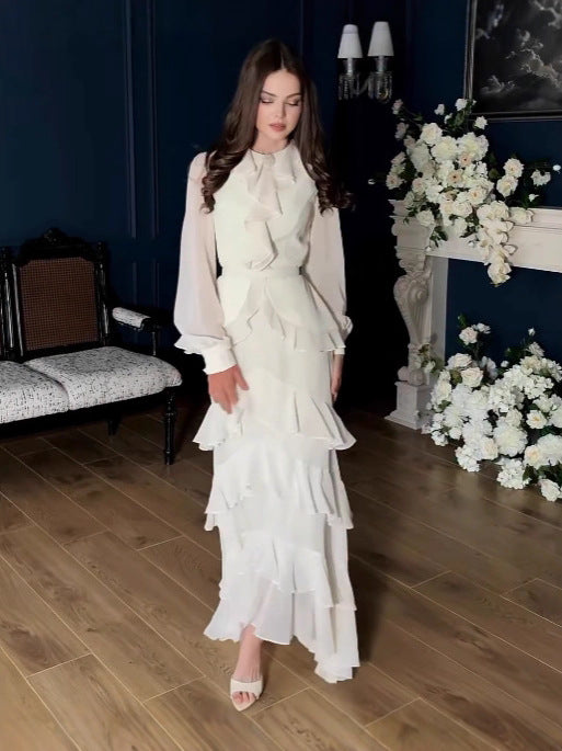 Comfortable Stylish Autumn Elegant Dress Robe Dresses