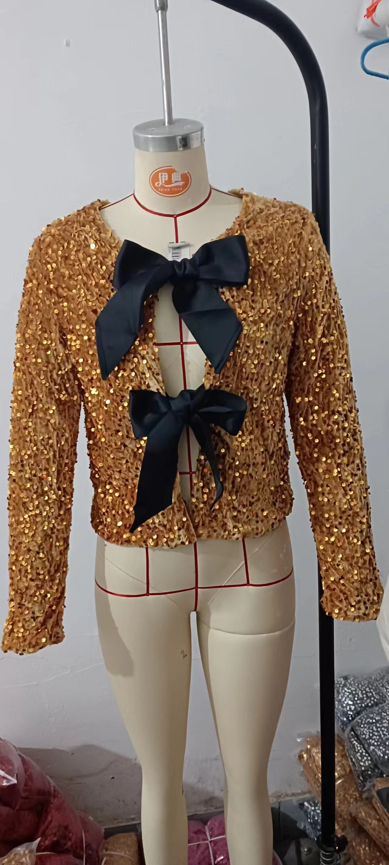 Women's Round Neck Long Sleeve Loose Sexy Dresses