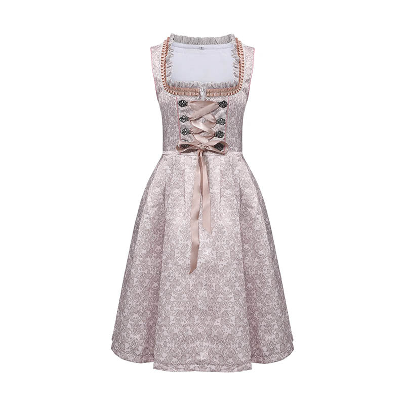 Women's Hot Maid Beer Sleeve Dress Two-piece Dresses