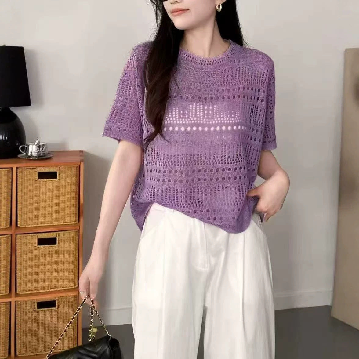 Women's Hot Thin Sleeve Western Style Fashion Sweaters