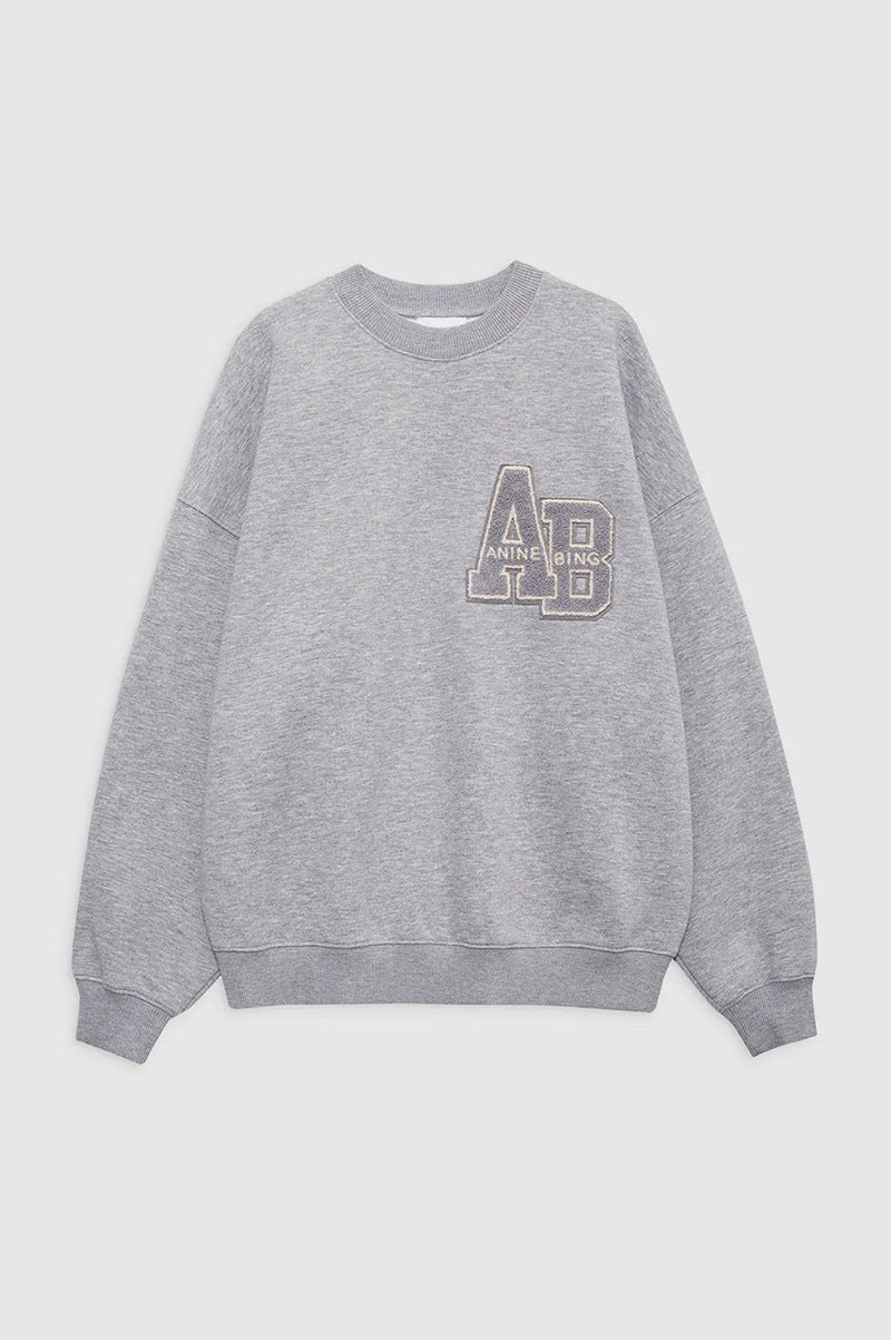 Women's American Niche Classic Letter Special Embroidered Fleece Sweaters