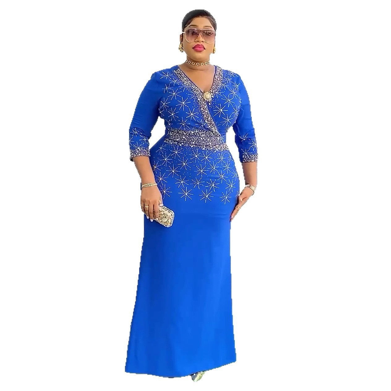 Women's Pretty Versatile Elegant Dress African Dresses