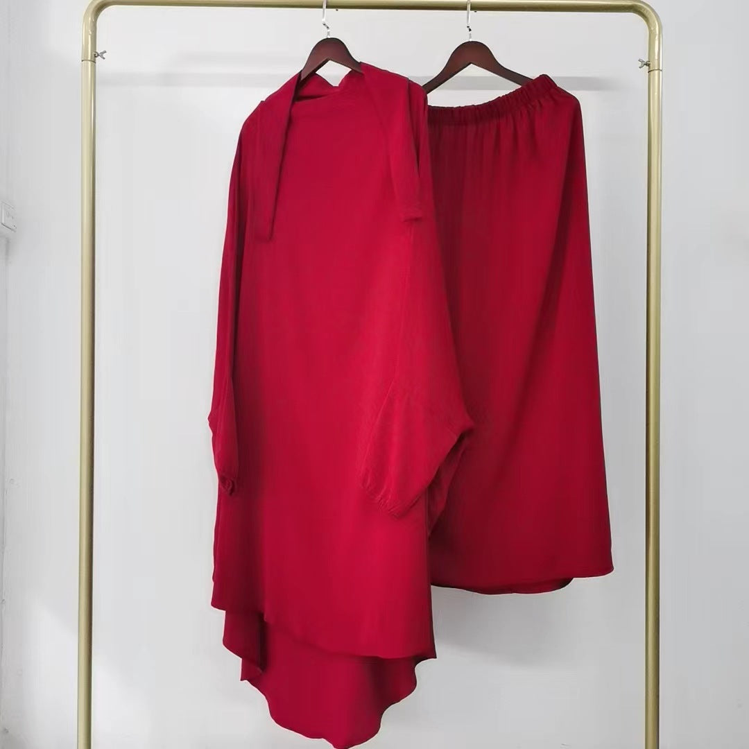 Robe Side Pocket Hooded Solid Color Dresses