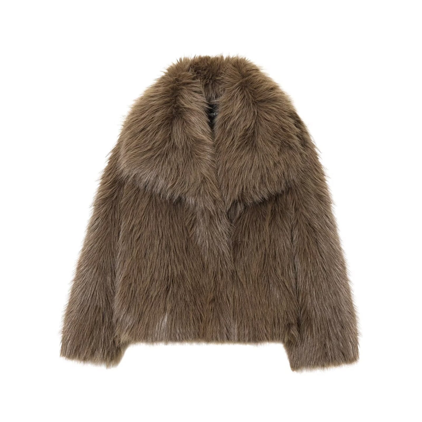 Women's Winter Fashionable Elegant Artificial Fur Coats