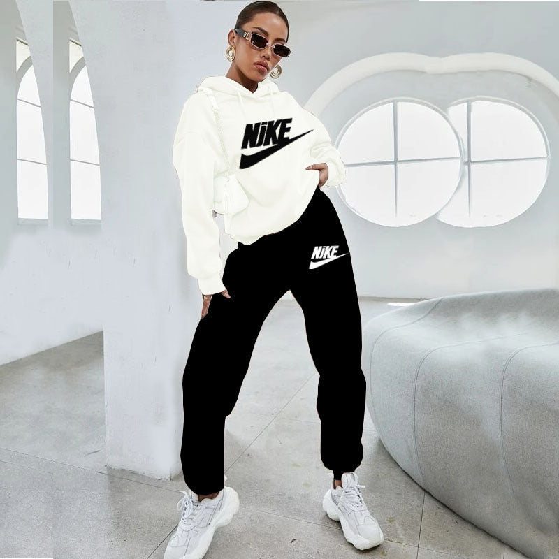 Women's & Men's Street Trend Sports Outdoor Leisure Hoodie Suits