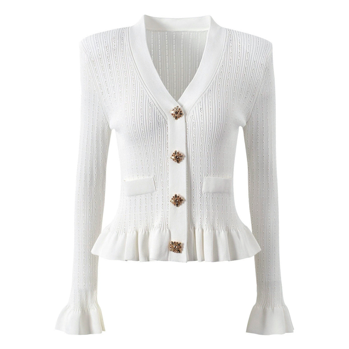 Women's High Version Versatile Fashionable Knitted Tup Fishtail Suits