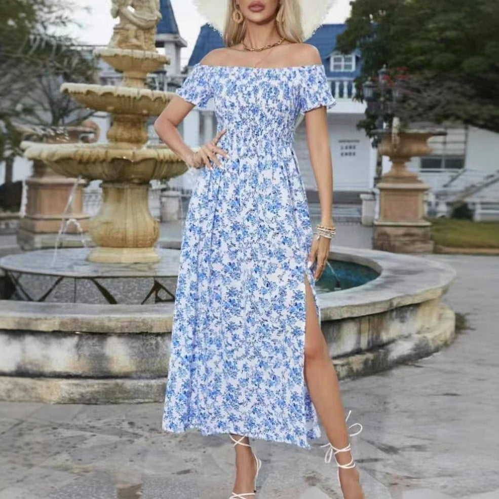 Women's Summer Fashion Bohemian Small Floral Dress