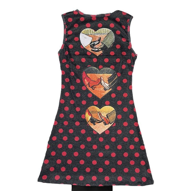 Dots Retro Elegant Hepburn Style American Hot Dresses