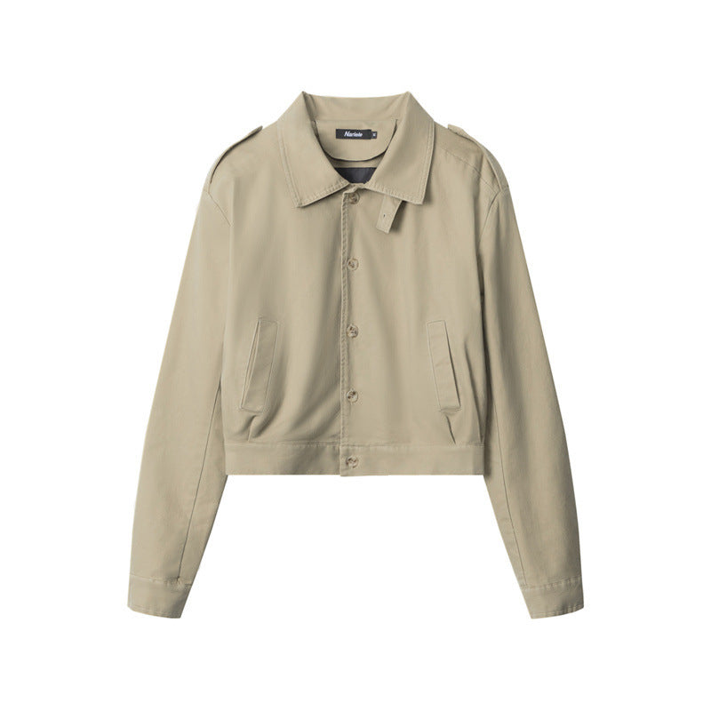 Small Autumn High Class Elegant Work Coats