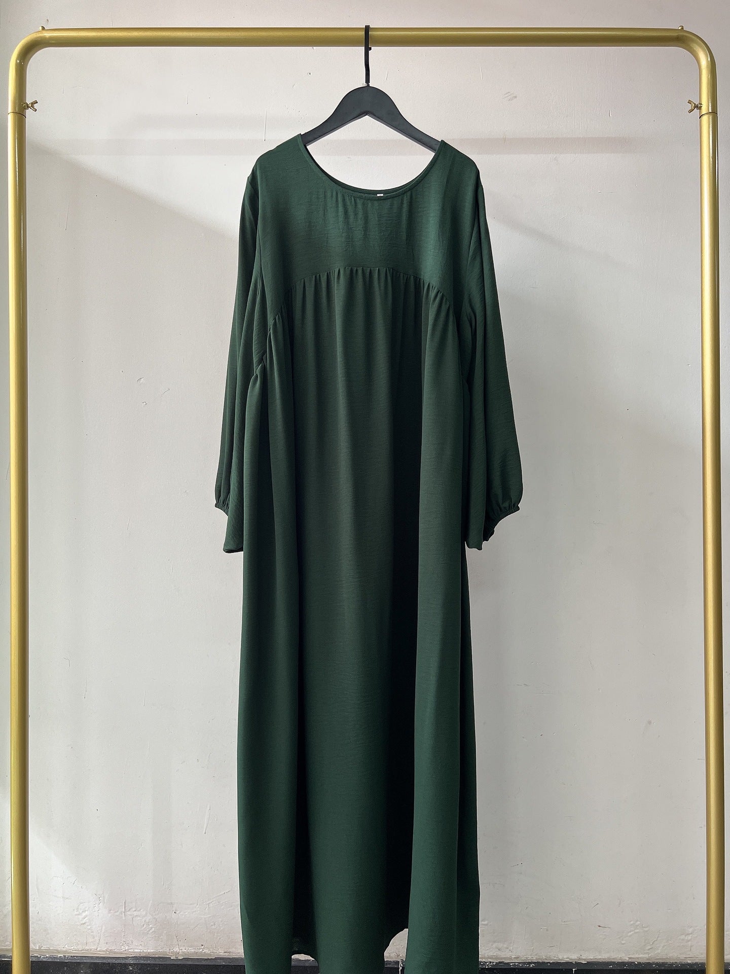 Large Swing Solid Color Loose Sweet Dress