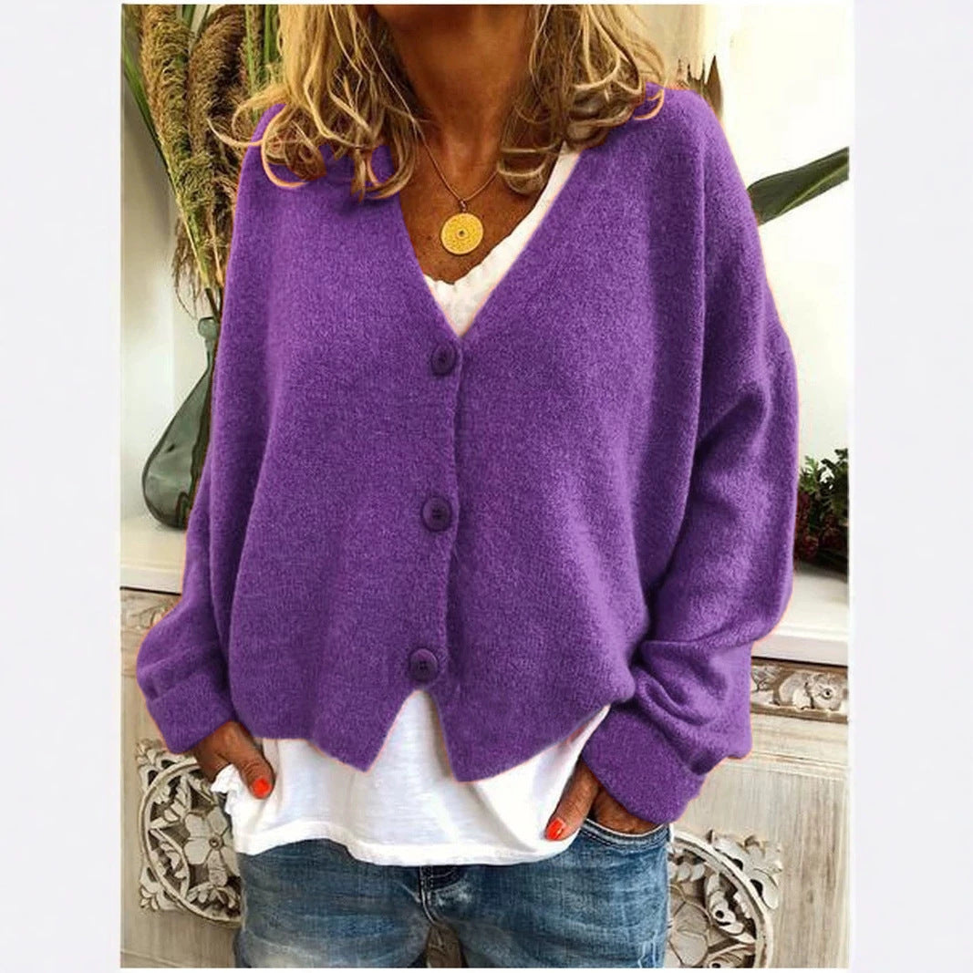 Creative Women's Casual Loose Outer Wear Sweaters