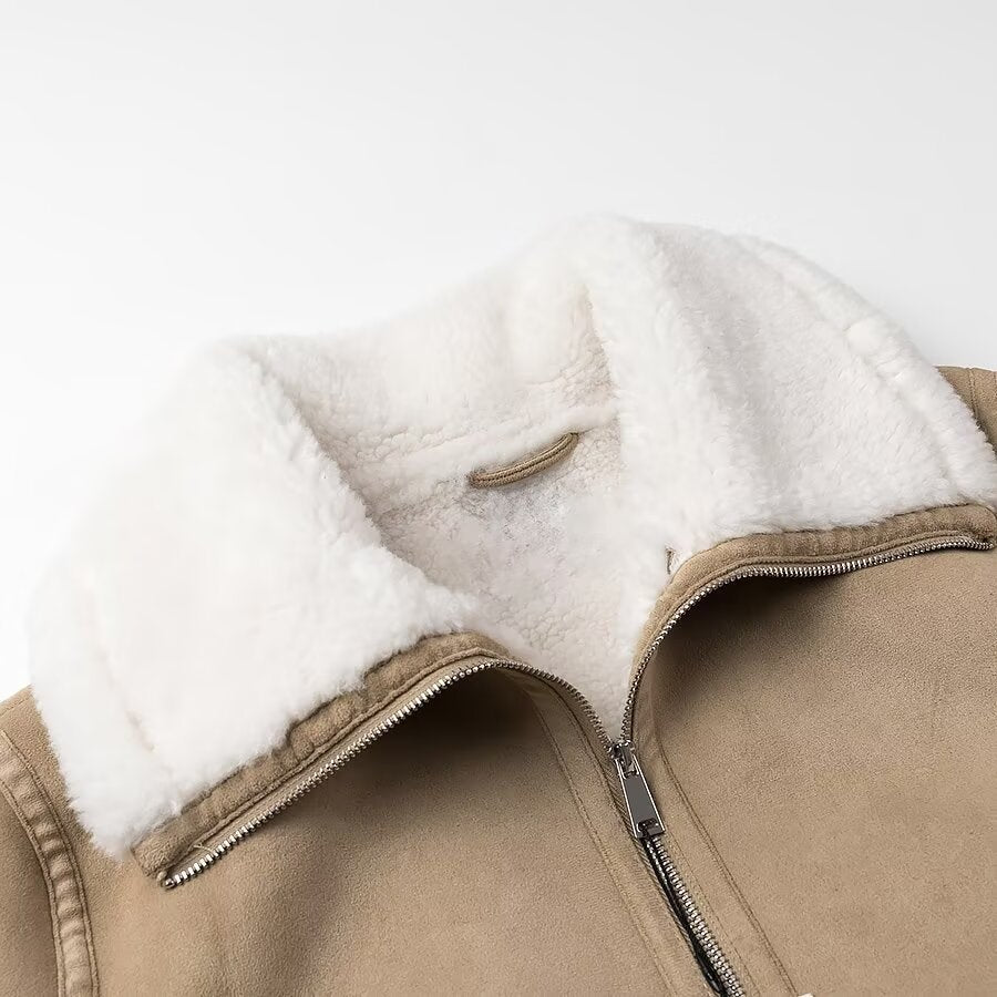 Women's Homemade Fashionable Western Style Fur Coats