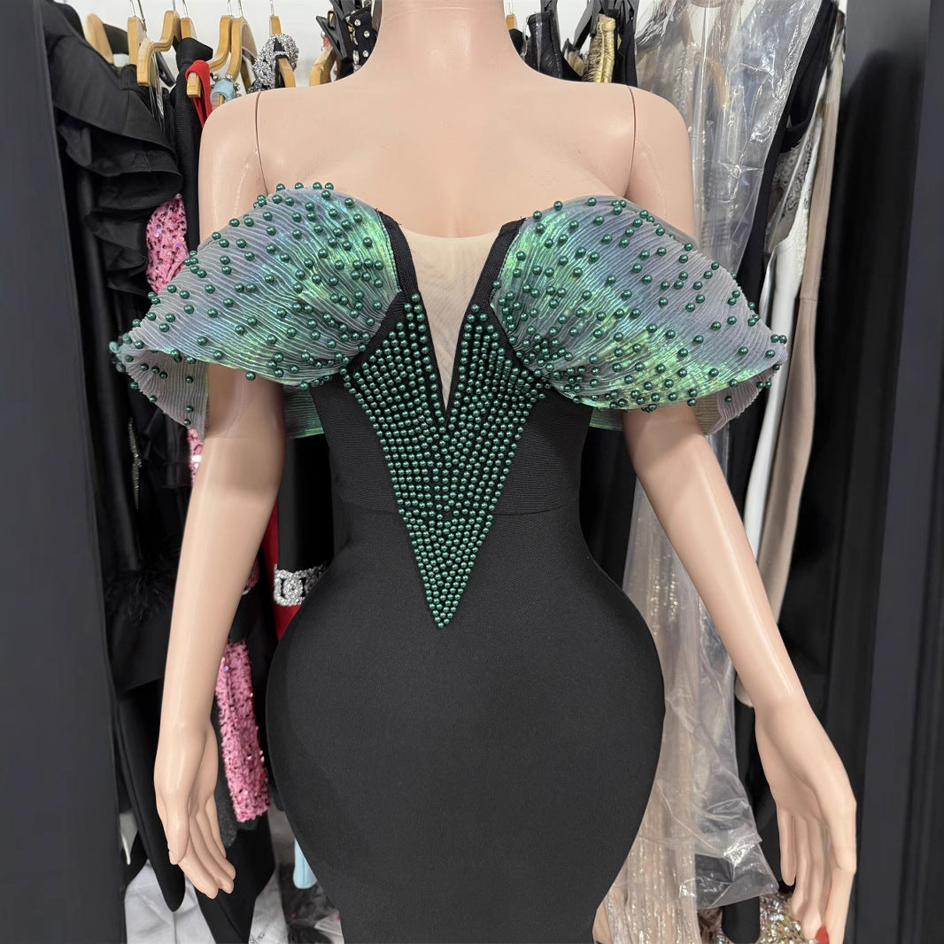 Women's Elegant Light Luxury Niche French Sexy Dresses
