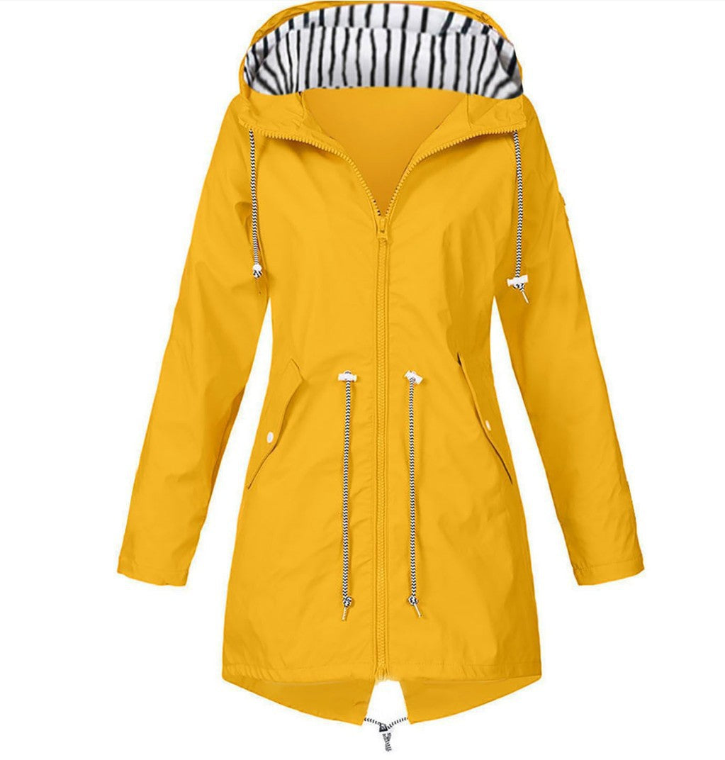 Women's Zipper Shell Three-in-one Outdoor Hooded Mountaineering Coats