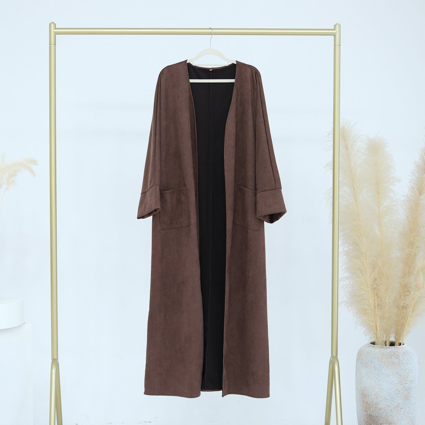 Graceful New Fashion Turkish Suede Dress Dresses
