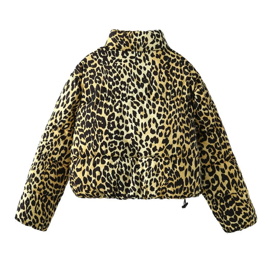 Women's Hot Leopard Print Cotton Thickened Stand Shorts