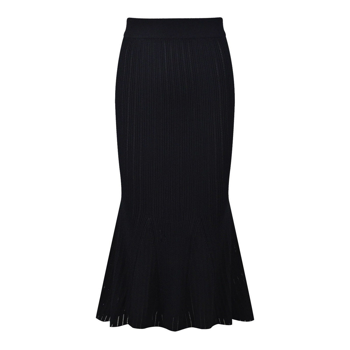 Women's High Version Versatile Fashionable Knitted Tup Fishtail Suits
