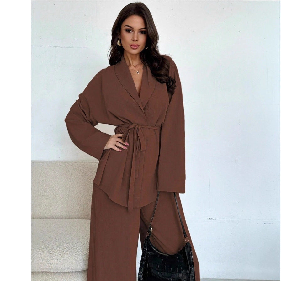 Innovative Women's Temperament Long Sleeve Elegant Fashion Casual Suit